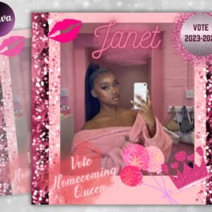 Vote Homecoming Queen Flyer Homecoming Flyer Campaign Flyer