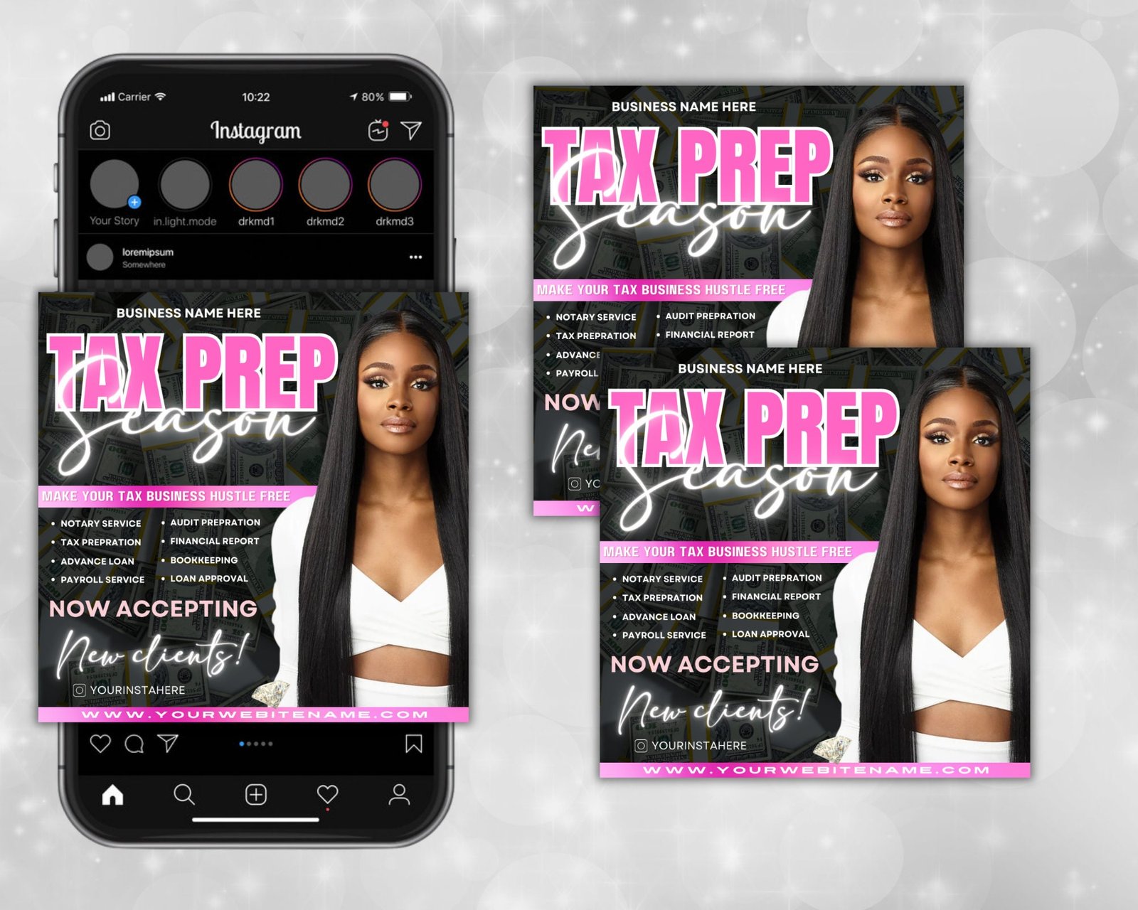 Tax Prep Flyer Tax Prep Instagram Tax Flyer - Image 2