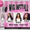 Wig Install Specials Flyer DIY Hair Salon Appointment