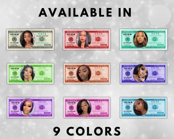 Homecoming Campaign Money Editable Fake Money Prom Queen - Image 3