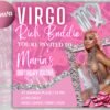 Virgo Birthday Flyer Pink Birthday Flyer Birthday Template