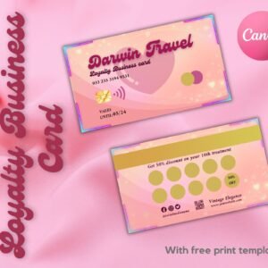 Loyalty Business Card Loyalty Cards For Lash Customer