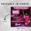 Vote Homecoming Queen Flyer Homecoming Flyer Campaign Flyer - Image 4