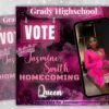 Vote Homecoming Queen Flyer Homecoming Flyer Campaign Flyer - Image 2