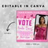 Vote Homecoming Queen Flyer Homecoming Flyer Campaign Flyer - Image 4