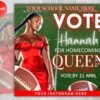 Vote Homecoming Queen Flyer Homecoming Flyer Campaign Flyer