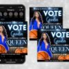 Vote Homecoming Queen Flyer Homecoming Flyer Campaign Flyer - Image 3
