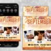 Editable September Booking Flyer Fall Facial Special Appointment - Image 2
