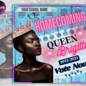 Vote Homecoming Queen Flyer Homecoming Flyer Campaign Flyer
