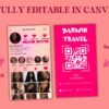 Instagram Business Card 2023 DIY Canva Business Card - Image 2