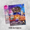 EDITABLE Trunk or Treat Halloween Flyer Trunk or