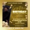 Sagittarius Birthday Flyer Sagittarius Birthday Invitation Birthday Flyer - Image 3