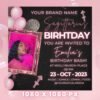 Editable Sagittarius Birthday Flyer Birthday Template Birthday Girl - Image 3