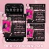 Editable Sagittarius Birthday Flyer Birthday Template Birthday Girl - Image 2