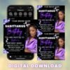 Sagittarius Birthday Flyer Sagittarius Birthday Invitation Birthday Flyer - Image 2