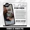 Men’s Facial Specials Flyer DIY Canva Template Facial - Image 3