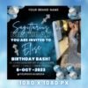 Sagittarius Birthday Flyer Birthday Template Birthday Girl Party - Image 3