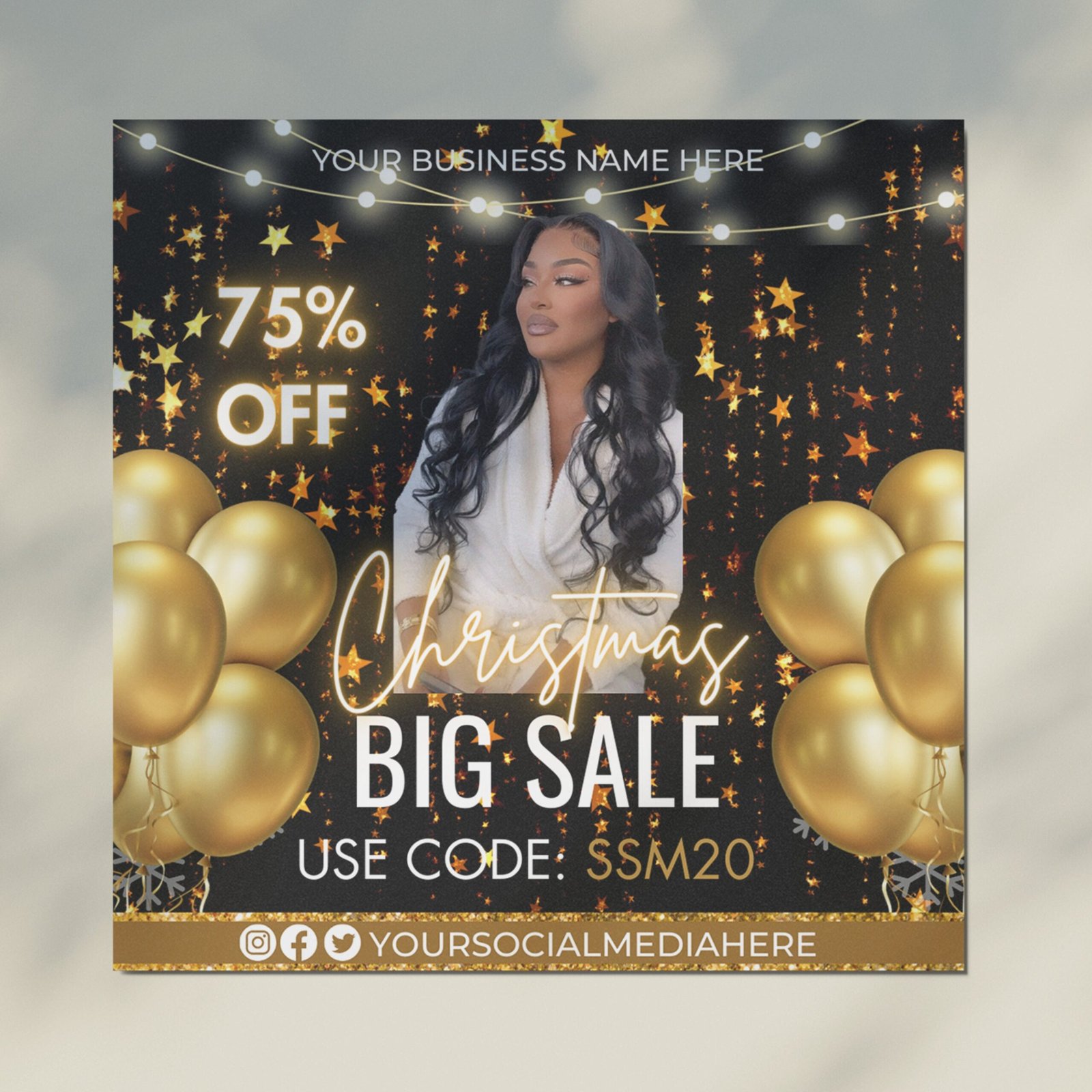 Christmas Sale Flyer Book Now Flyer Christmas Flyer - Image 4