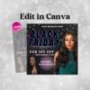 Black Friday Flyer Black Friday Sale Flyer Editable