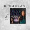 Black Friday Flyer Black Friday Sale Flyer Editable - Image 3