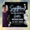 Sagittarius Birthday Flyer Birthday Template Birthday Girl Party - Image 3