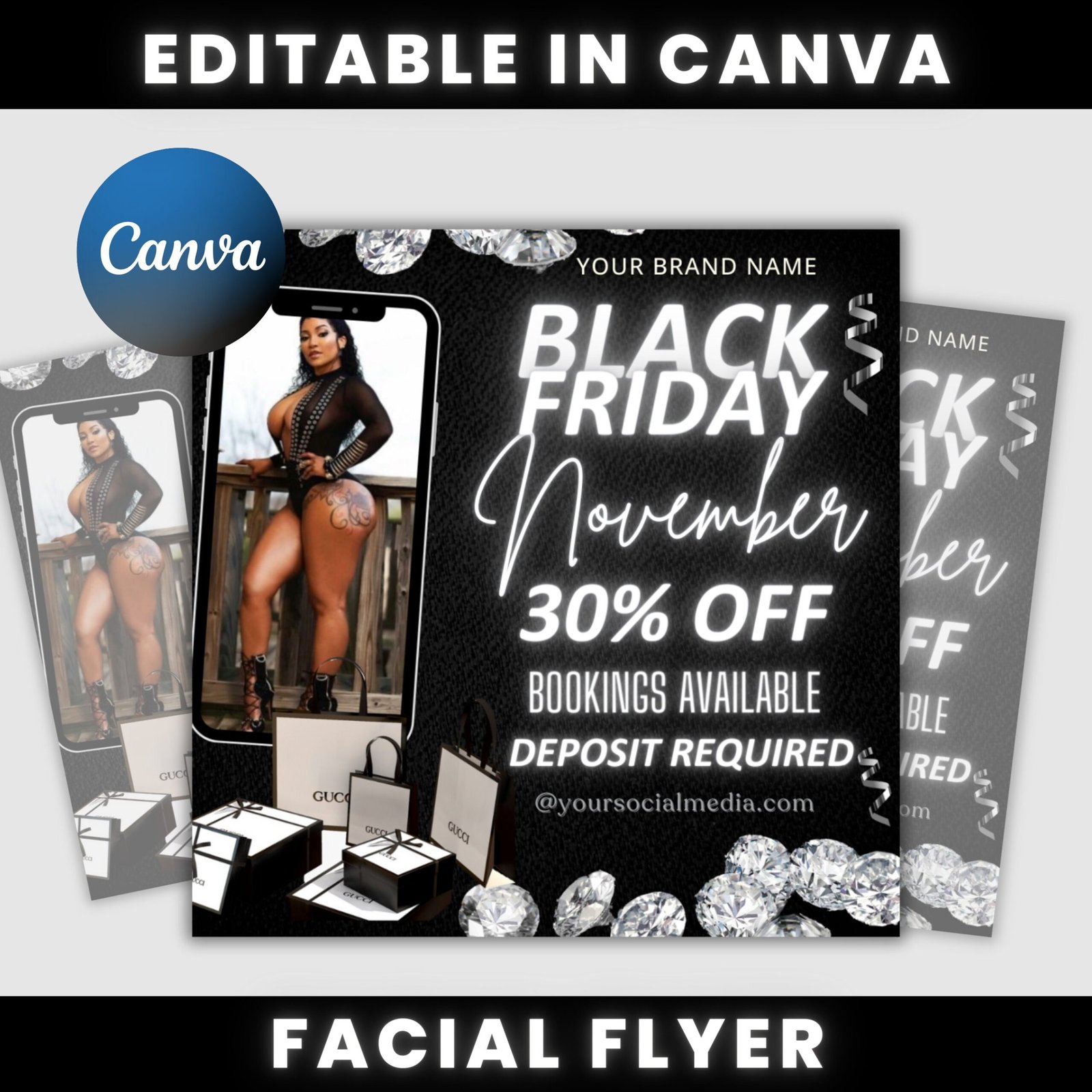 Black Friday Flyer November Booking Flyer Black Friday