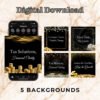 Tax Prep Quotes Bundle Bundle of 50 Gold - Image 3