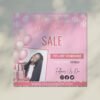 Pink Christmas Sale Flyer DIY Flyer Template Design - Image 4