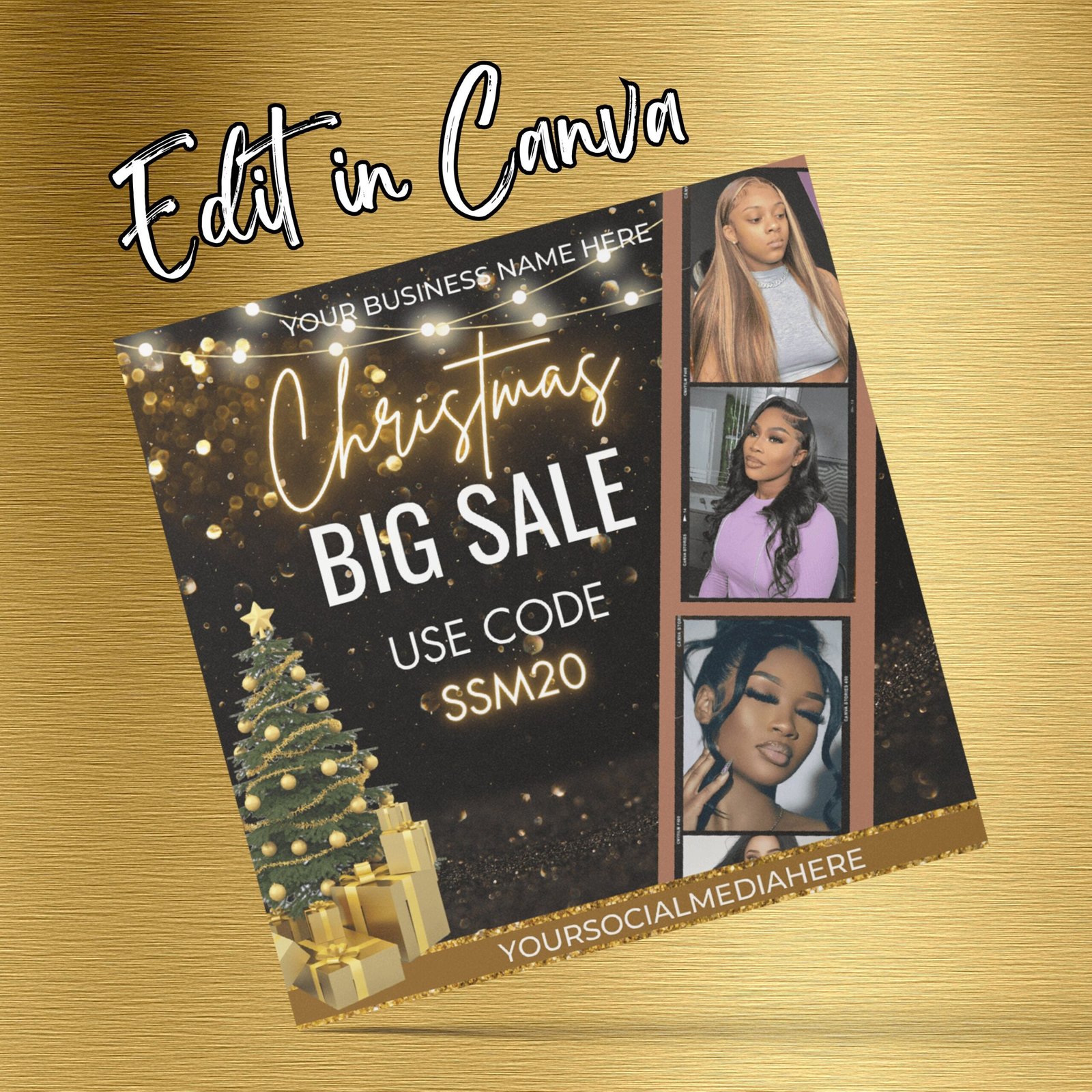 Christmas Sale Flyer Book Now Flyer Christmas Flyer - Image 3