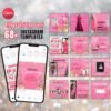 Christmas flyer bundle December booking flyer christmas December