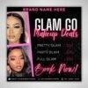 Glam Go Makeup Flyer Makeup Artist Deals Flyer - Image 2