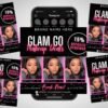 Pink Glam Go Makeup Flyer Makeup Artist Deals - Image 3