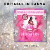 Capricorn Birthday Flyer Birthday Girl Happy Birthday Flyer - Image 3