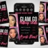 Glam Go Makeup Flyer Makeup Artist Deals Flyer - Image 3