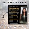 Editable Hair Price List Flyer Hair Price List - Image 3