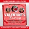 February Booking Flyer Valentines Day Booking Flyer Hair