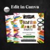 Vision Board Flyer Vision Board Party Flyer Manifesting