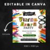 Vision Board Flyer Vision Board Party Flyer Manifesting - Image 3