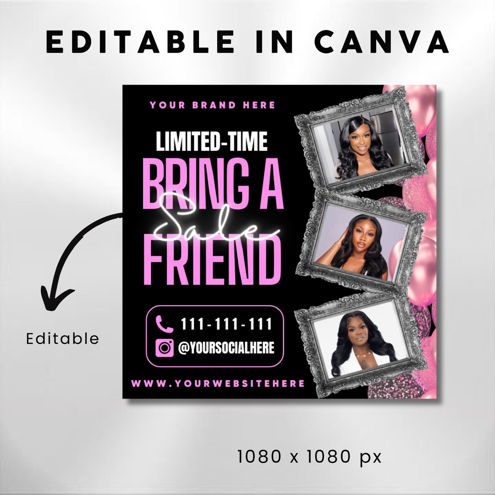 Bring A Friend Sale Flyer Best friend Deal - Image 3