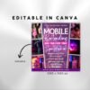 Mobile Bartending Flyer DIY Flyer Template Design Bar - Image 3