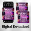 Mobile Bartending Flyer DIY Flyer Template Design Bar - Image 2