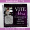 Vote Homecoming Queen Flyer Homecoming Flyer Campaign Flyer