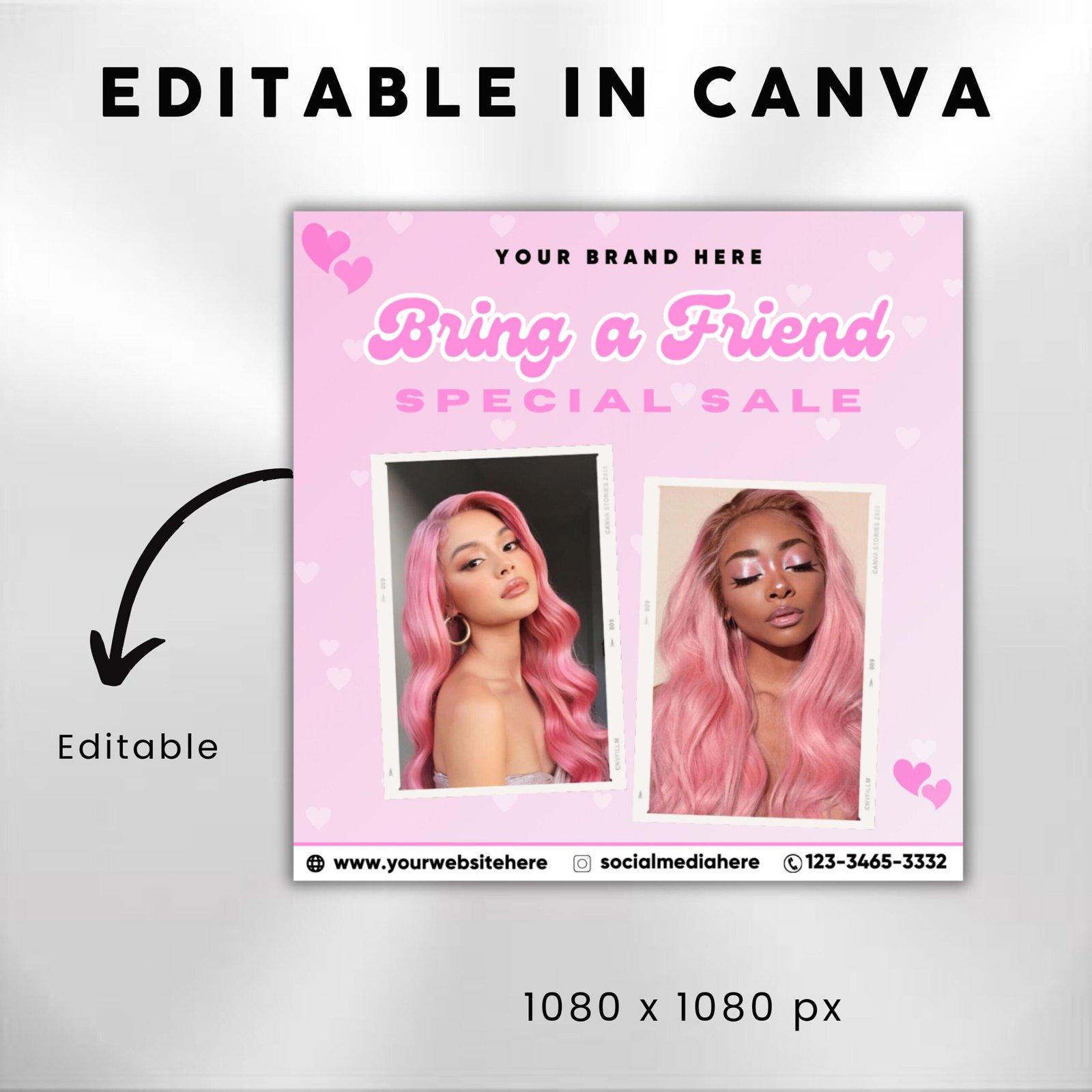 Bring A Friend Booking Flyer Bring A Friend - Image 3