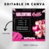 Valentine's Day Raffle Flyer Event Giveaway Flyer Valentine - Image 3
