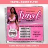 Travel Agent Flyer DIY E-Flyer Template Travel Flyer