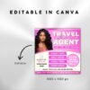 Travel Agent Flyer DIY E-Flyer Template Travel Flyer - Image 3