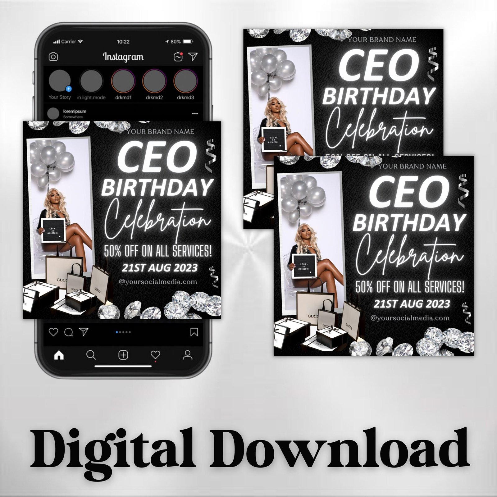 Ceo Birthday Flyer Birthday Flyer Celebration Flyer Birthday - Image 2