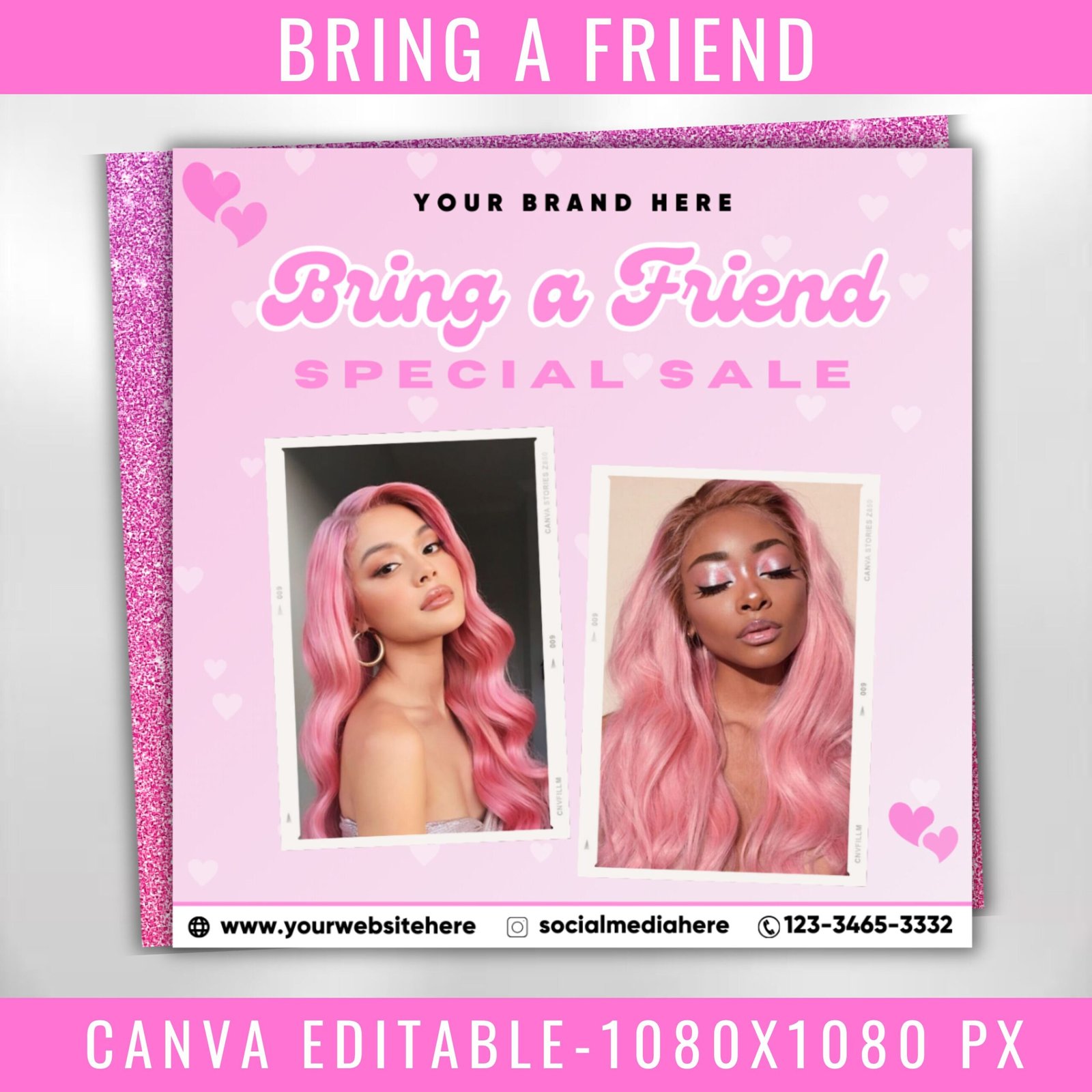 Bring A Friend Booking Flyer Bring A Friend