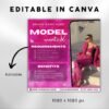 Brand Ambassador Flyer Models Wanted Flyer Hair Lash - Image 3