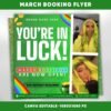 March Booking Flyer St.Patricks Day March Flyer March